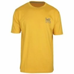 Budget 😍 CHALLENGER SENADOR4 TEE 👕 SHIRT IMPRIME JAUNE 2XL - JAUNE 🤩