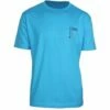 Promo ⭐ CHALLENGER SILVIO3 TEE 👕 SHIRT IMPRIME BLEU TURQUOISE XL - BLEU 💯