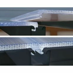 Meilleur prix 😀 CHALET & JARDIN Palram - Canopia | Véranda SanRemo 4X4.4 Grise 😀 -BOUTIQUE EN LIGNE CHALLENGER 13736186 3