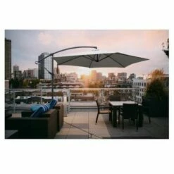 Top 10 😍 CHALET & JARDIN Parasol BEAUSOLEIL® Collioures - Gris 🎁 -BOUTIQUE EN LIGNE CHALLENGER 28589715 3