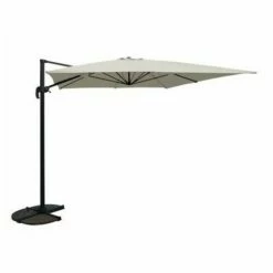 Vente flash 🤩 CHALET & JARDIN Parasol BEAUSOLEIL® 3X3 - Ecru ✔️