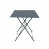 Top 10 🤩 Chalet & Jardin Table De Jardin Pliante Carrée BISTROT - Gris 🔥