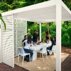 Acheter 🎉 Chalet & Jardin Pergola Bioclimatique Autoportée Ombréa® 3 X 4 M - Blanc 😀 6 Acheter 🎉 Chalet & Jardin Pergola Bioclimatique Autoportée Ombréa® 3 X 4 M - Blanc 😀 -BOUTIQUE EN LIGNE CHALLENGER 52879375 3
