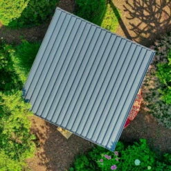 Le moins cher 😉 Chalet & Jardin Pergola Bioclimatique Autoportée Ombréa® 3,6 X 3,6 M - Anthracite 😉 -BOUTIQUE EN LIGNE CHALLENGER 52879382 2