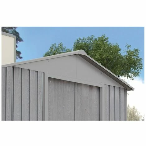 Acheter 🧨 CHALET & JARDIN ABRI DE JARDIN + Bûcher EN MÉTAL ASPECT BOIS VIEILLI 🧨 2 Acheter 🧨 CHALET & JARDIN ABRI DE JARDIN + Bûcher EN MÉTAL ASPECT BOIS VIEILLI 🧨 – Image 2