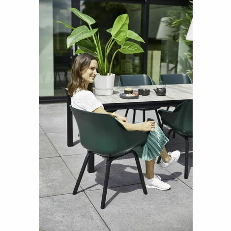Top 10 đ Chalet & Jardin Lot De 2 Chaises Sophie Element Armchair En Résine - Pieds En Aluminium - Vert Forêt đ„ 3 Top 10 đ Chalet & Jardin Lot De 2 Chaises Sophie Element Armchair En Résine - Pieds En Aluminium - Vert Forêt đ„ â Image 3